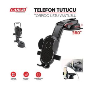CARUB Telefon Tutucu Ayarlı Carbon Vantuzlu BR5901974