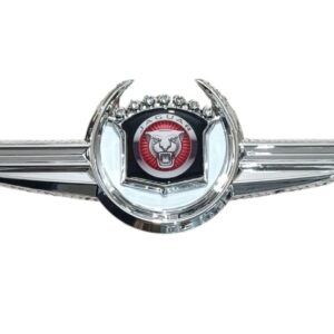 ÇELENK ARMA PLASTİK KROM JAGUAR LOGOLU BEYAZ ÇERÇEVE