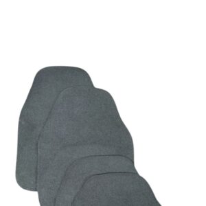 KİNGSTAR HALI PASPAS ECO SİYAH 4 PARÇA