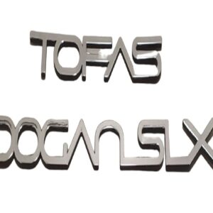 TOFAŞ+DOĞAN SLX BAGAJ  YAZISI YENİ MODEL