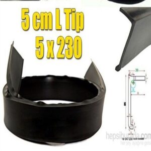 ÖN TAMPON ALTI LİP 5X230 SİYAH