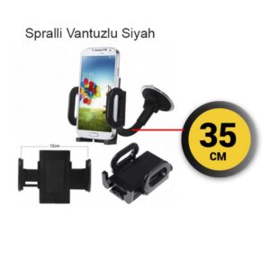 CARUB Telefon Tutucu 35cm Spralli Vantuzlu Vakum BR5901951