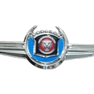 ÇELENK ARMA PLASTİK KROM JAGUAR LOGOLU MAVİ ÇERÇEVE