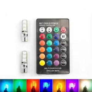 T10 PARK AMPULU UZAKTAN KUMANDALI RGB
