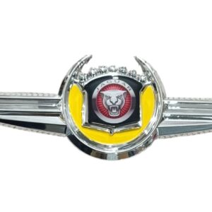 ÇELENK ARMA PLASTİK KROM JAGUAR LOGOLU SARI ÇERÇEVE