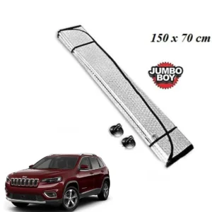 ARAÇ OTO ÖN CAM GÜNEŞLİK KATLANIR METALİZE 150X70CM JUMBO BOY