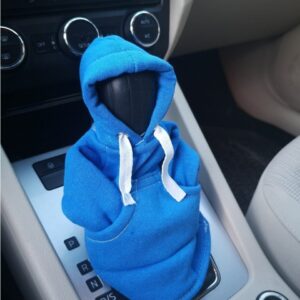Vites Kapşonu Sweatshirt Vites Süsü Vites Koruyucu Mavi