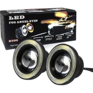 SİS LAMBASI MERCEK ANGEL 12V COB METAL 89MM BEYAZ